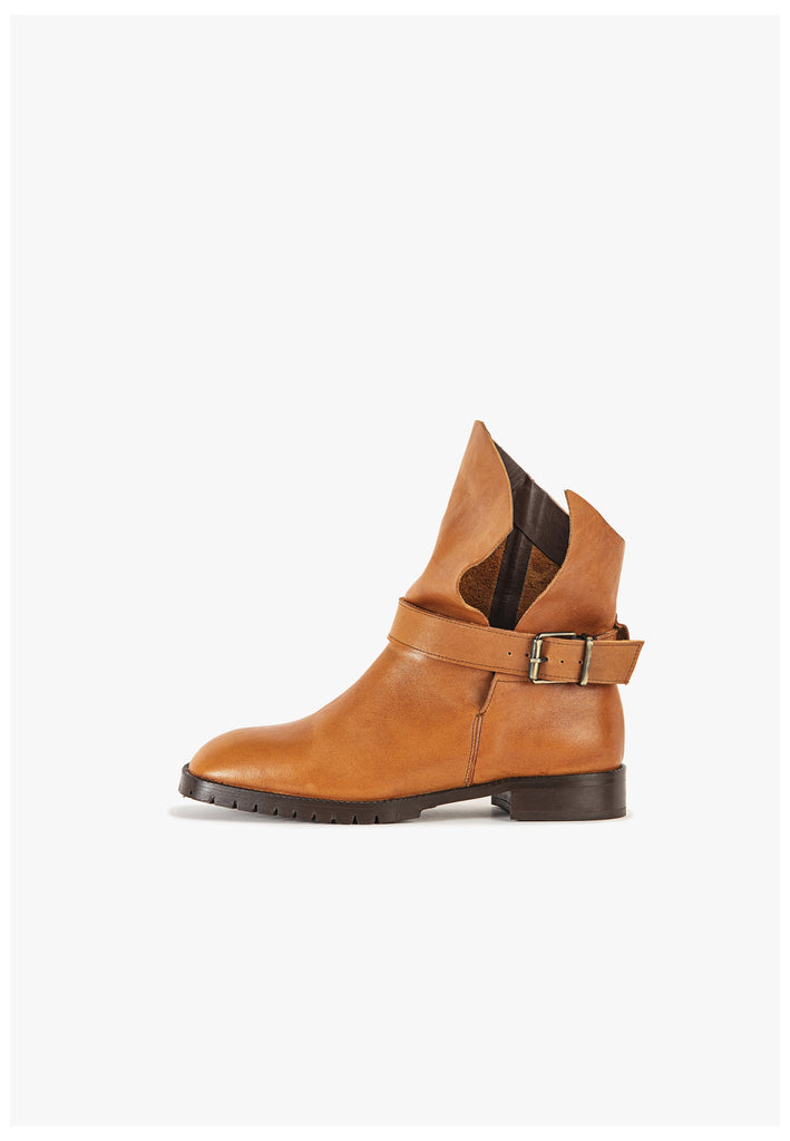 Inuovo Stiefelette Leder Tan