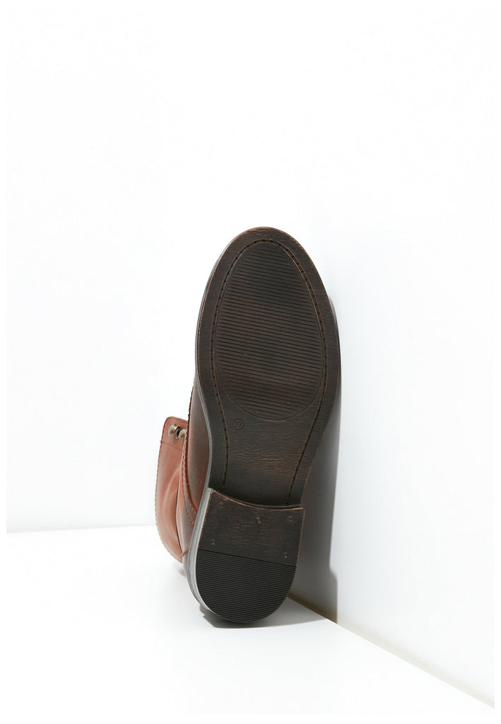 Inuovo Stiefelette Leder Tan