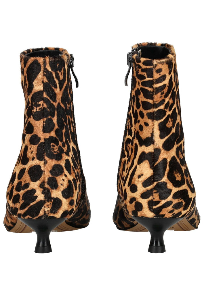 Inuovo Stiefelette Leder/Textil Leopard