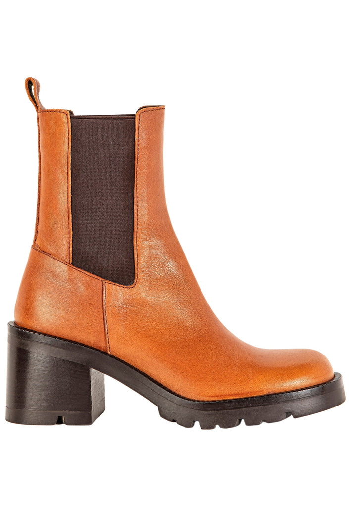 Inuovo Stiefelette Leder Weiß