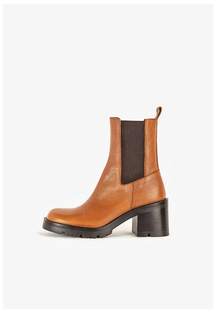 Inuovo Stiefelette Leder Weiß