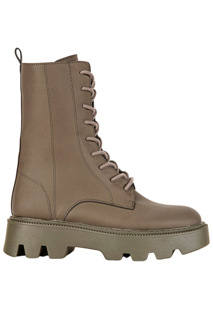 Inuovo Stiefelette Lederimitat Army