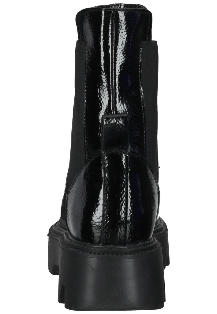 Inuovo Stiefelette Lederimitat Schwarz