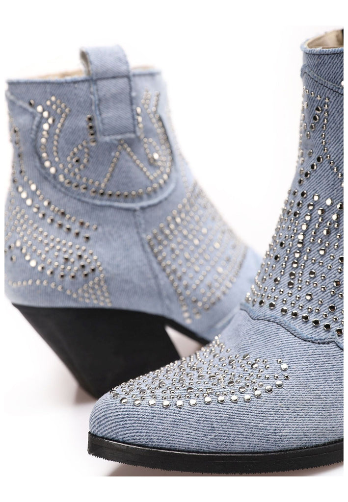 Inuovo Stiefelette Textil Jeans