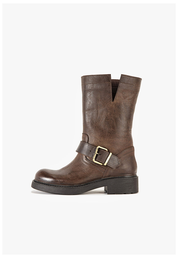 Stiefeletten Inuovo Stiefelette Leder Braun