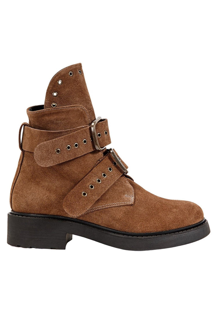 Stiefeletten Inuovo Stiefelette Leder Braun