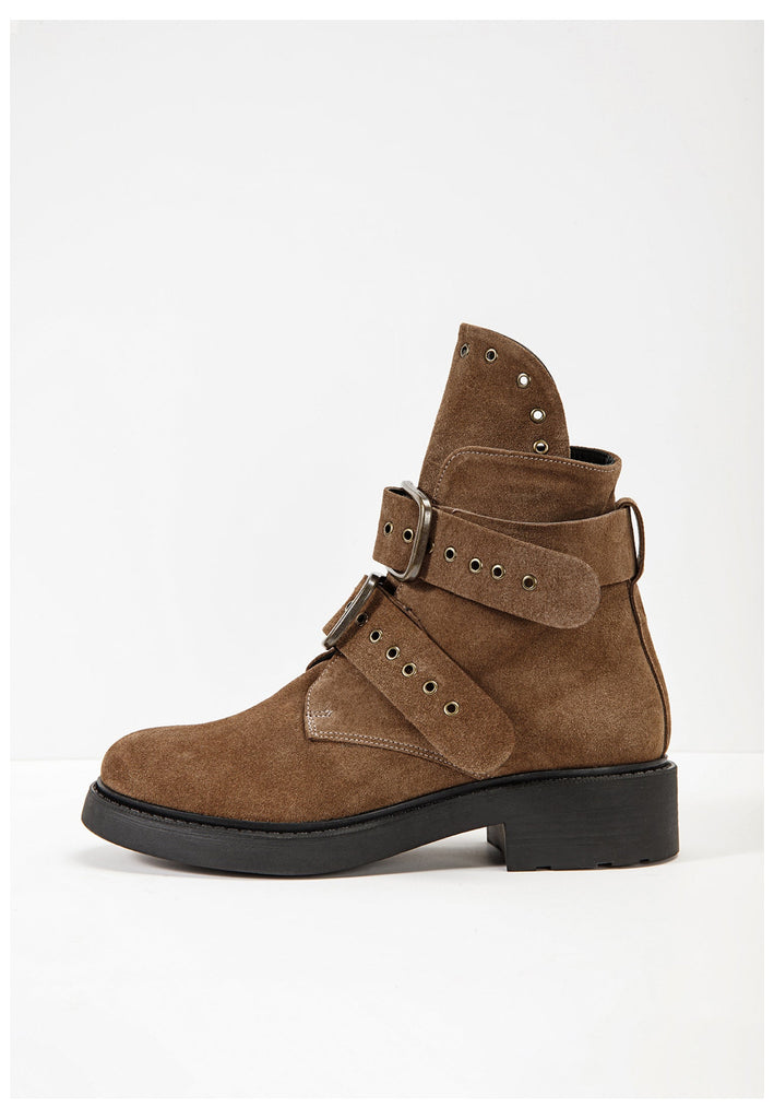 Stiefeletten Inuovo Stiefelette Leder Braun