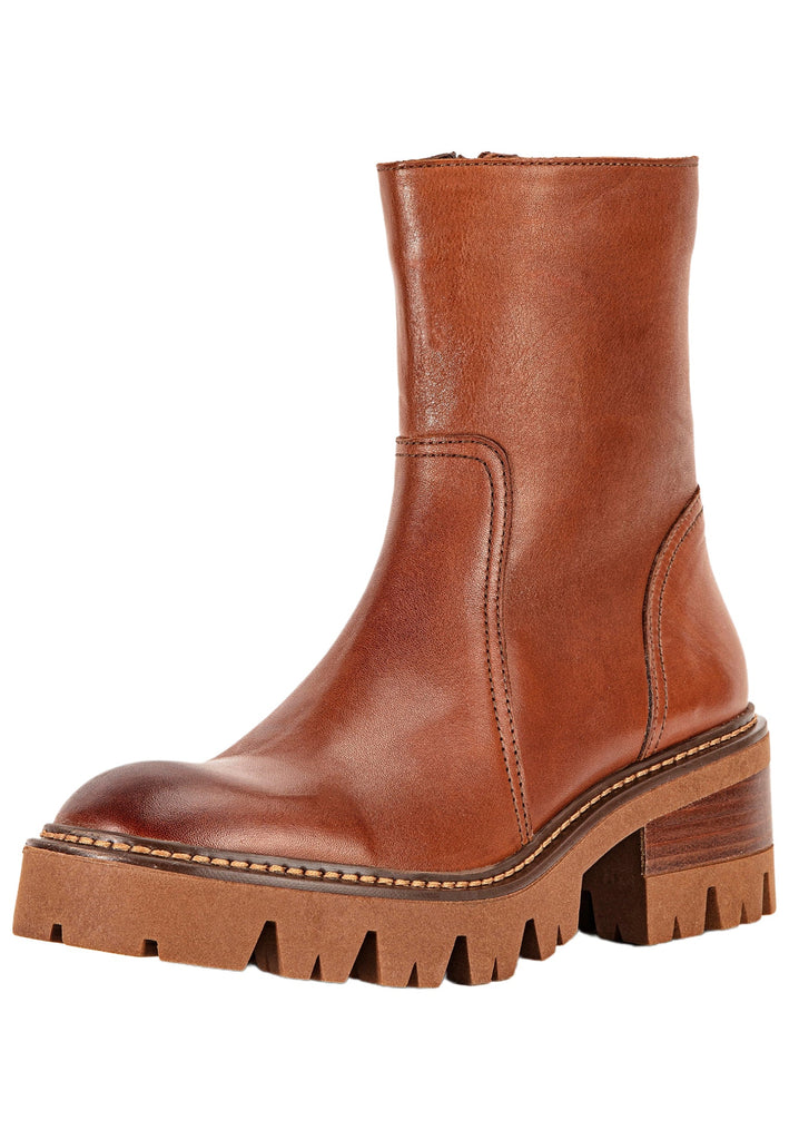 Stiefeletten Inuovo Stiefelette Leder Braun