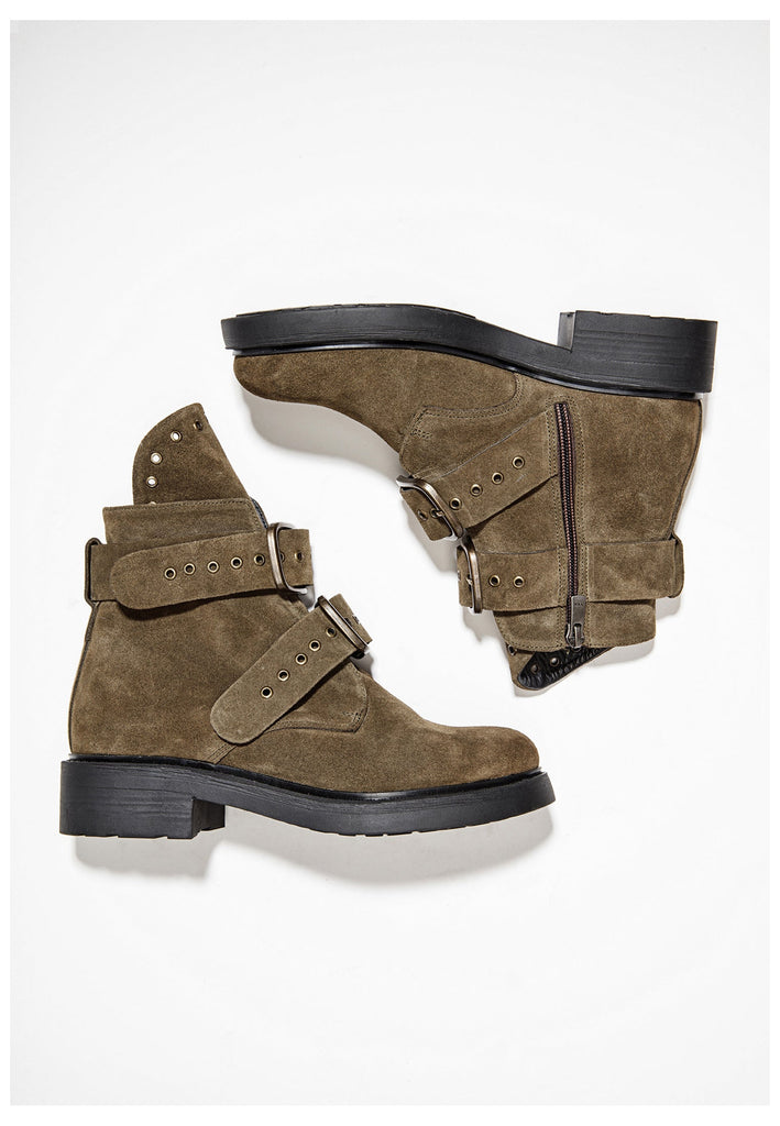 Stiefeletten Inuovo Stiefelette Leder Brown