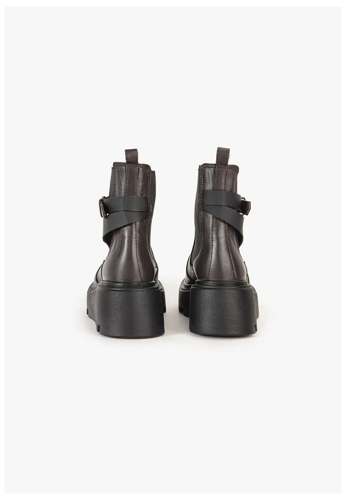 Stiefeletten Inuovo Stiefelette Leder Coffee