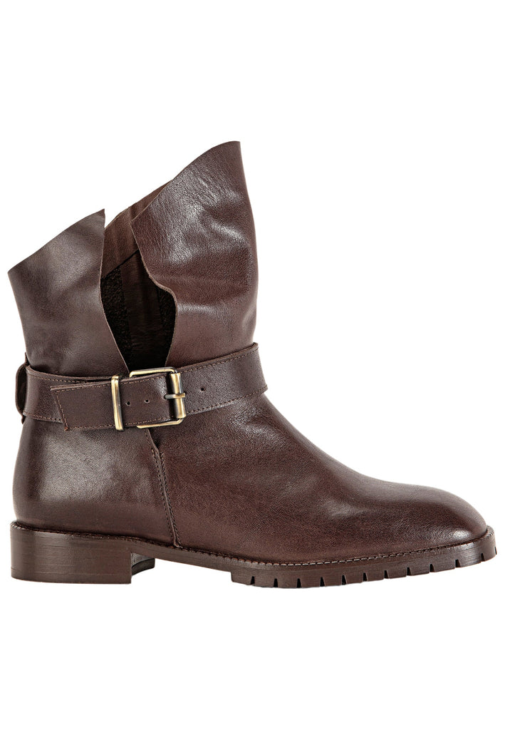 Stiefeletten Inuovo Stiefelette Leder Coffee