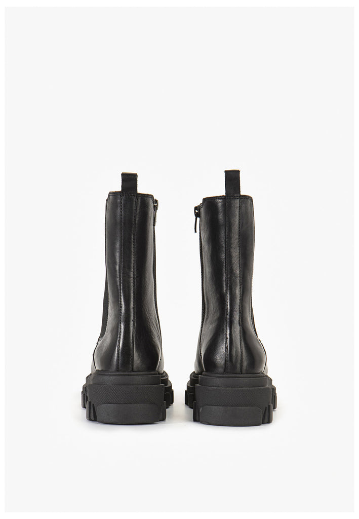 Stiefeletten Inuovo Stiefelette Leder Schwarz