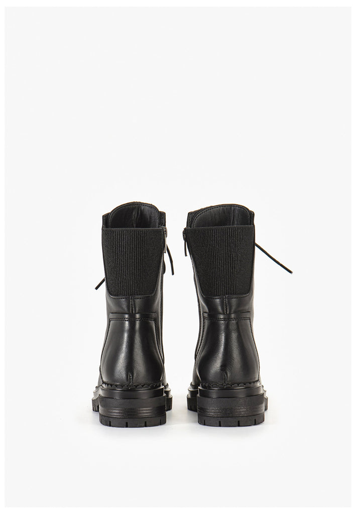 Stiefeletten Inuovo Stiefelette Leder Schwarz