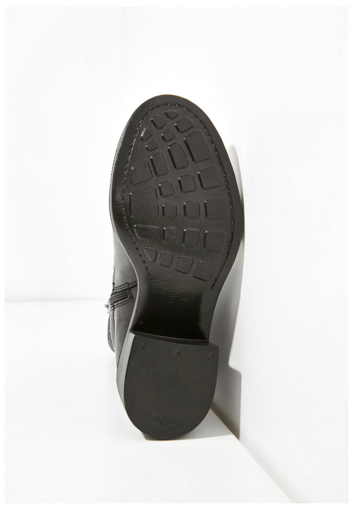 Stiefeletten Inuovo Stiefelette Leder Schwarz