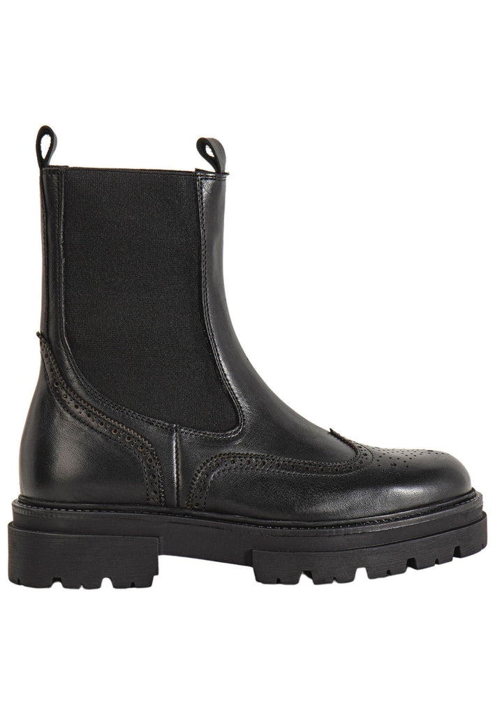 Stiefeletten Inuovo Stiefelette Leder Schwarz