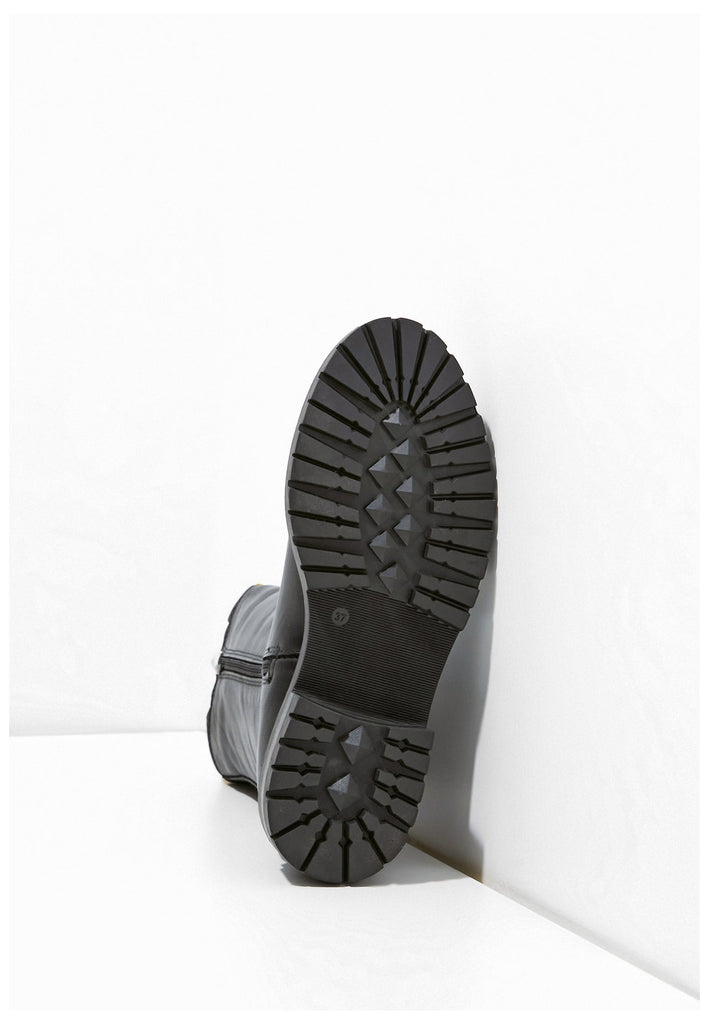 Stiefeletten Inuovo Stiefelette Leder Schwarz