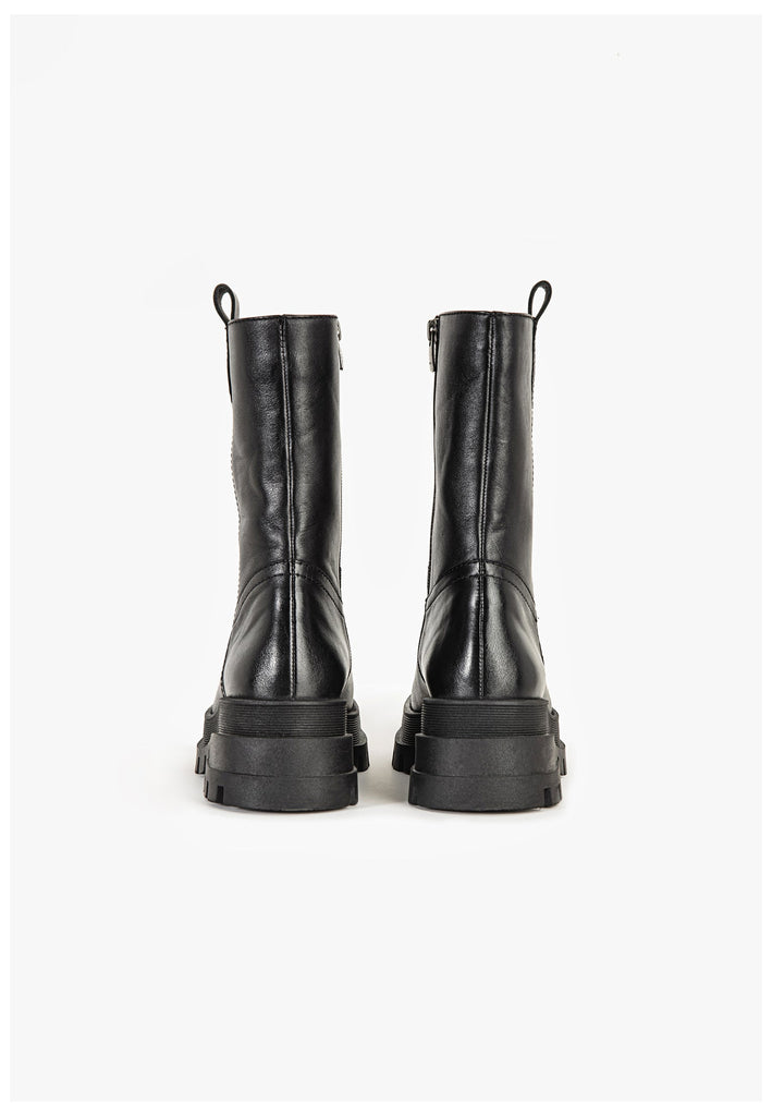 Stiefeletten Inuovo Stiefelette Leder Schwarz