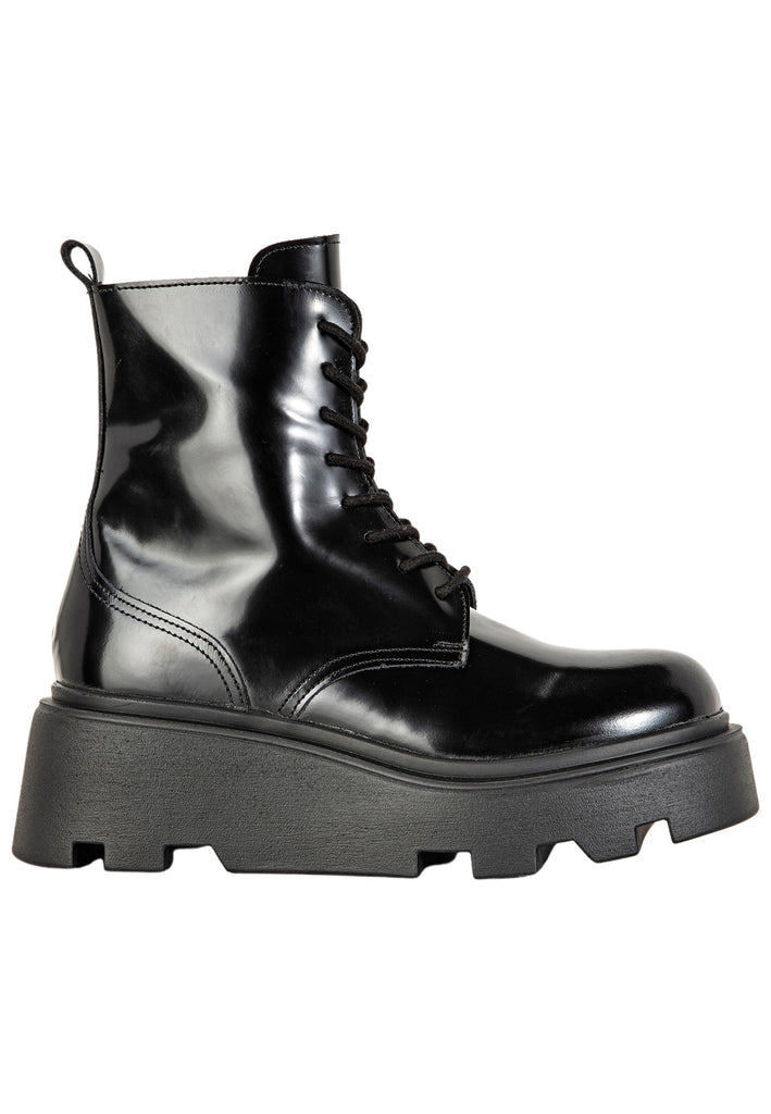 Stiefeletten Inuovo Stiefelette Leder Schwarz