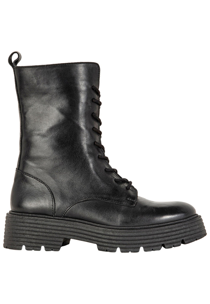 Stiefeletten Inuovo Stiefelette Leder Schwarz