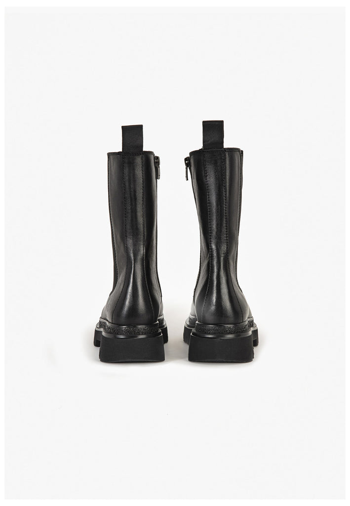 Stiefeletten Inuovo Stiefelette Leder Schwarz