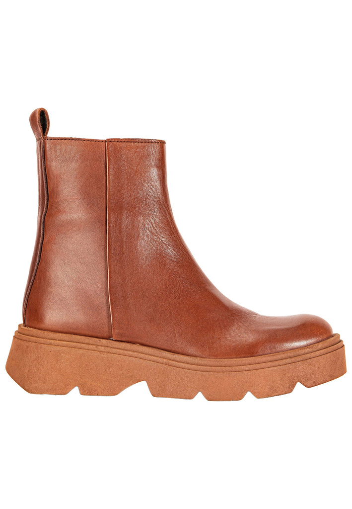 Stiefeletten Inuovo Stiefelette Leder Tan