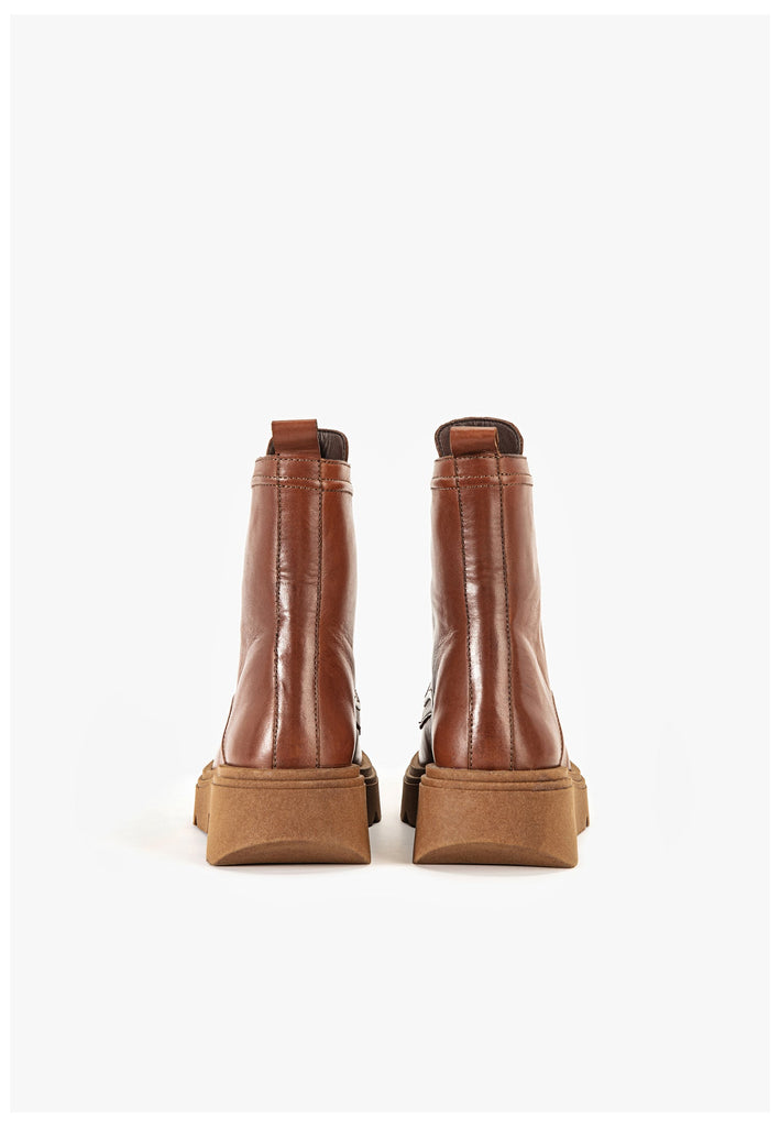 Stiefeletten Inuovo Stiefelette Leder Tan