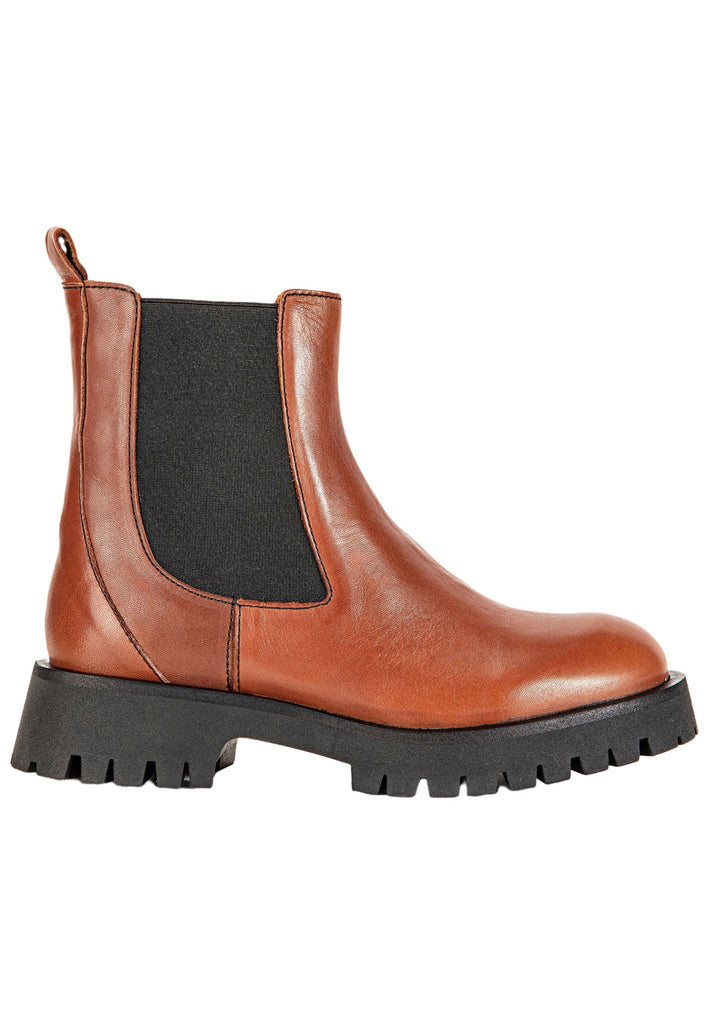 Stiefeletten Inuovo Stiefelette Leder Tan