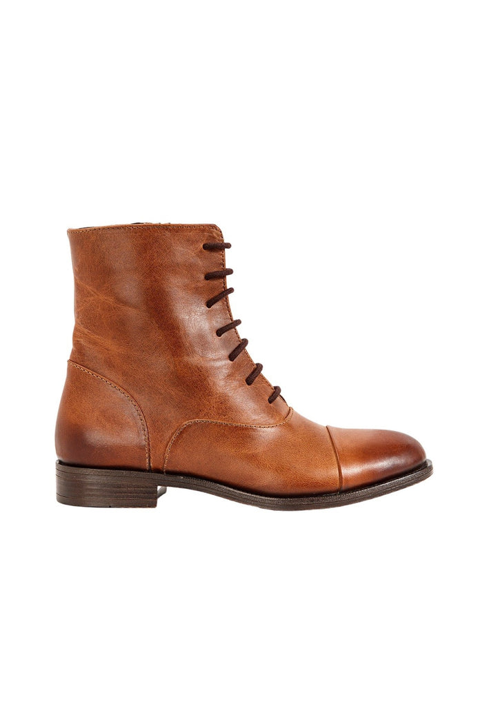 Stiefeletten Inuovo Stiefelette Leder Weiß