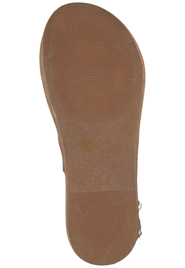 Inuovo Zehensteg Leder Beige