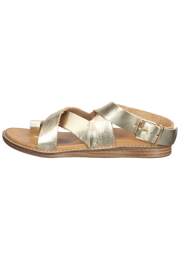 Inuovo Zehensteg Leder Beige