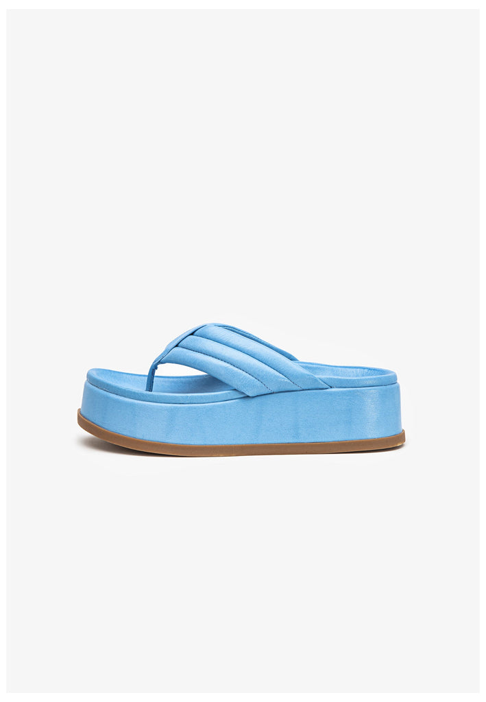 Inuovo Zehensteg Leder Blau