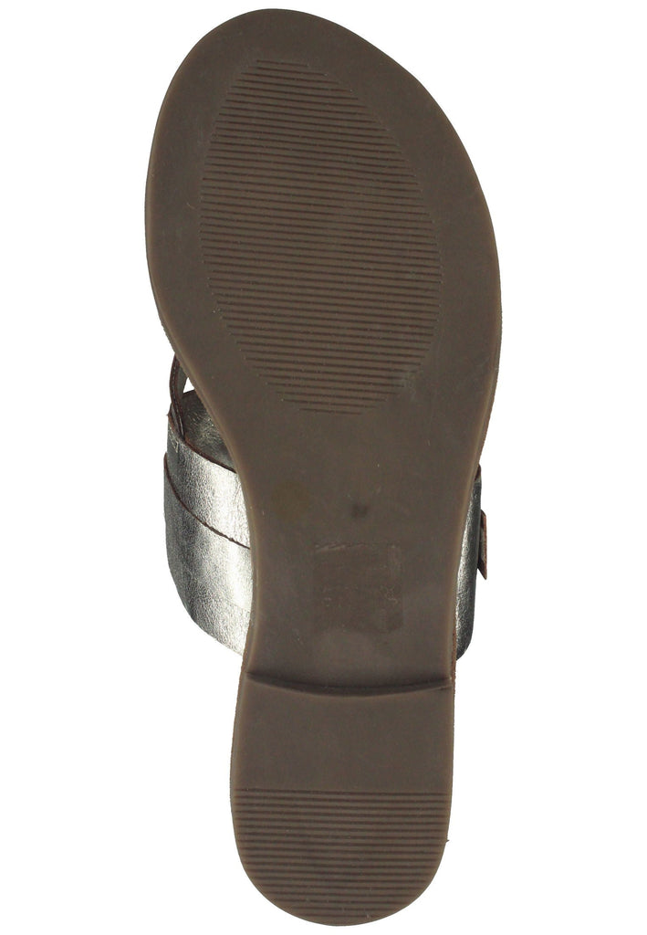 Inuovo Zehensteg Leder Gold