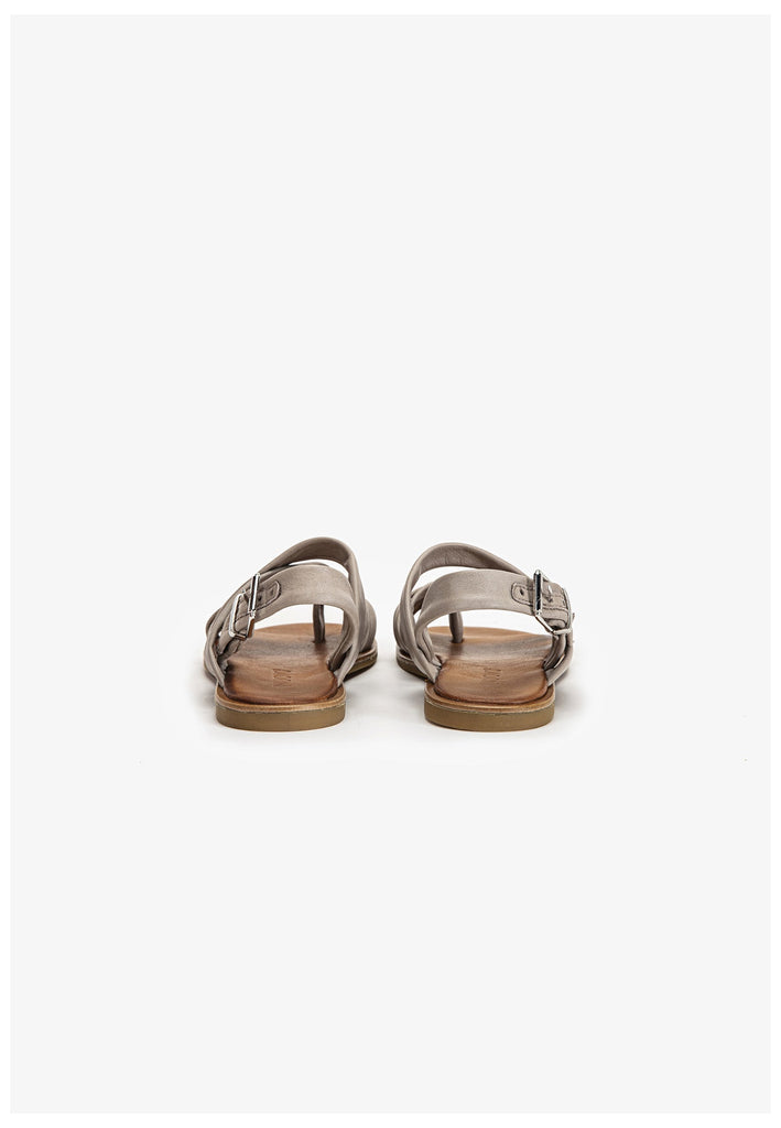 Inuovo Zehensteg Leder Grau