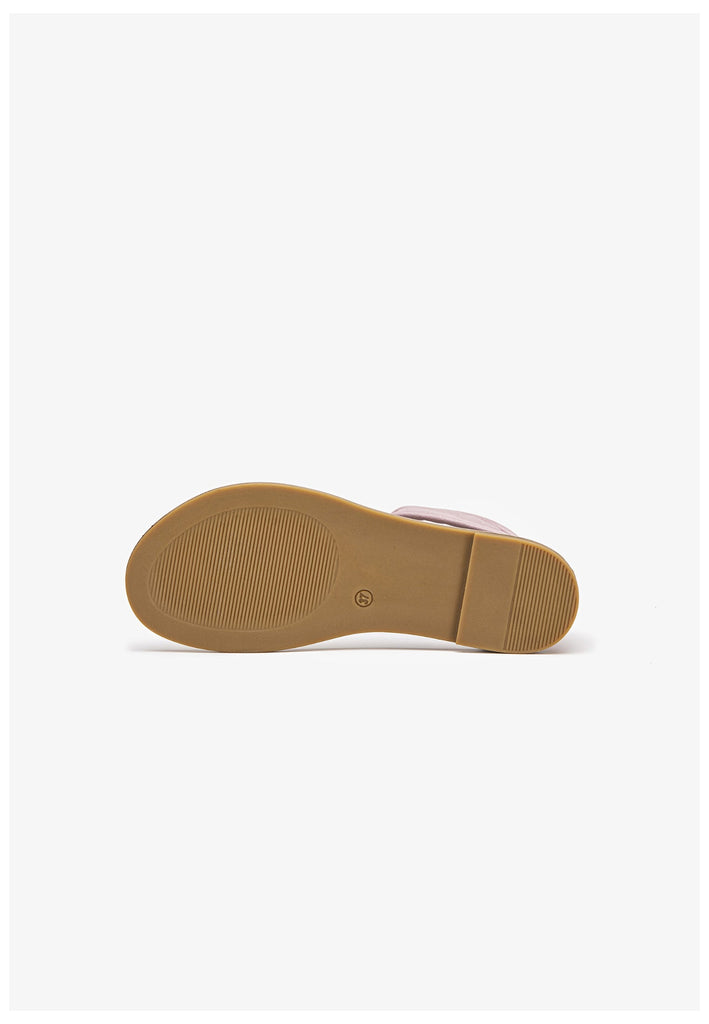 Inuovo Zehensteg Leder Lila