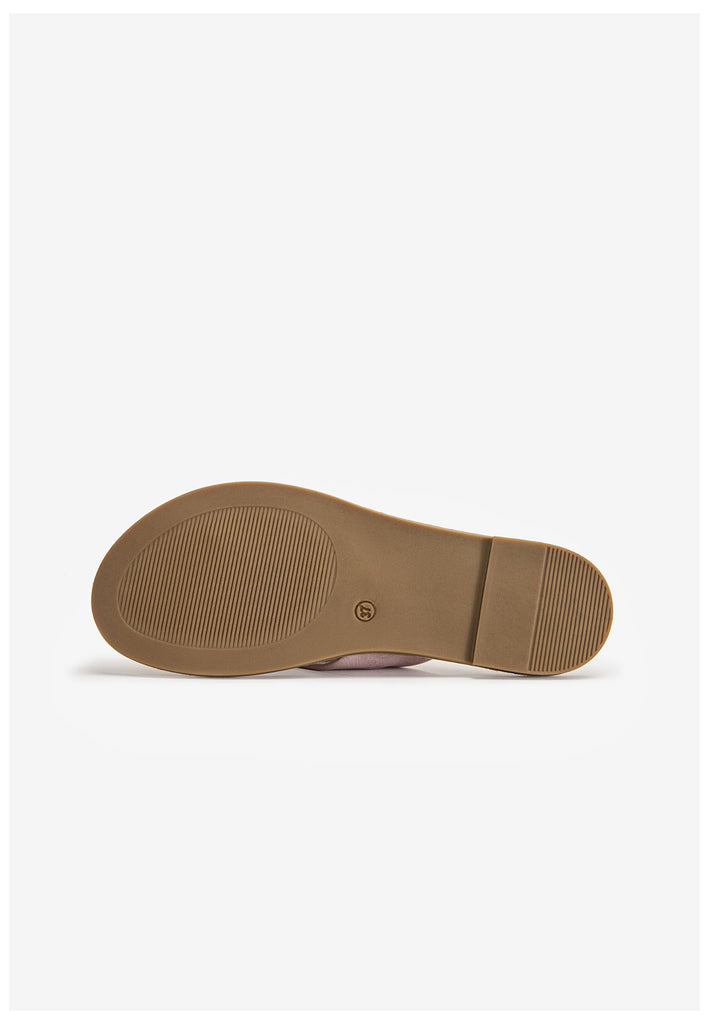 Inuovo Zehensteg Leder Lilac