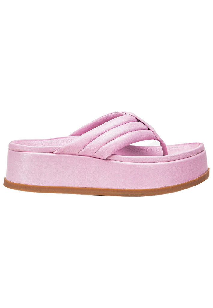 Inuovo Zehensteg Leder Pink