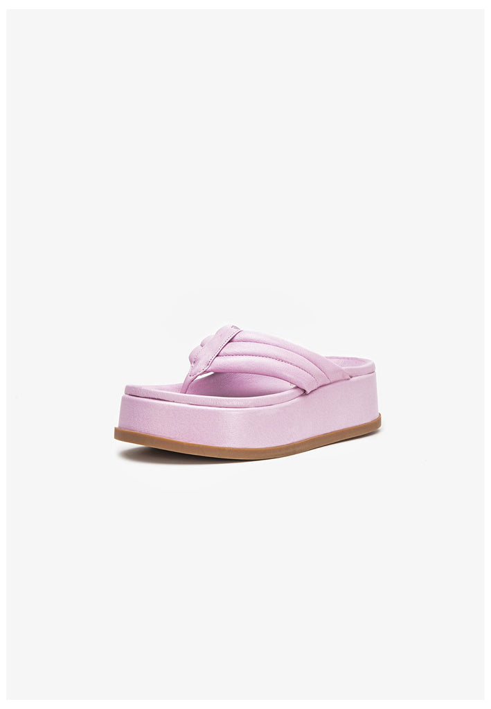 Inuovo Zehensteg Leder Pink