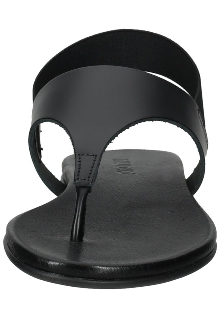 Inuovo Zehensteg Leder Schwarz