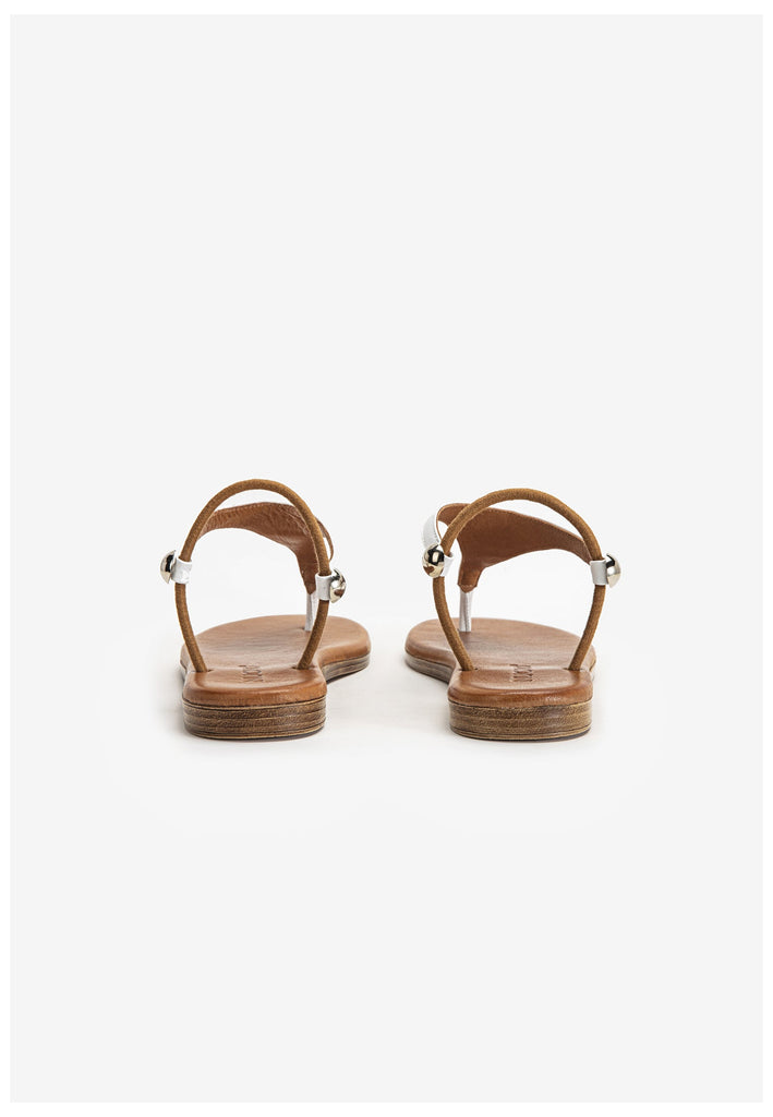 Inuovo Zehensteg Leder Weiß