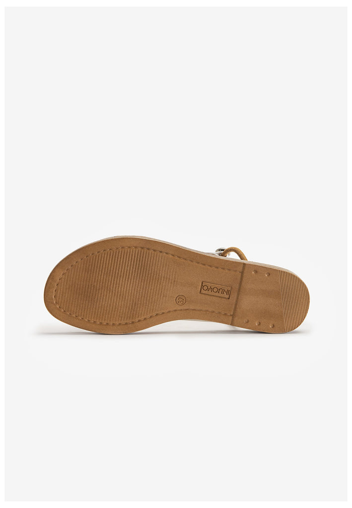 Inuovo Zehensteg Leder Weiß