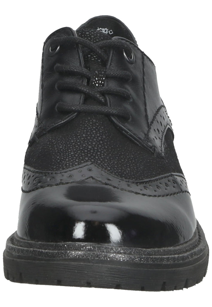 Halbschuhe Jana Halbschuhe Leder/Synthetik Schwarz