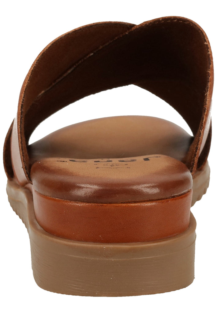 Jana Pantoletten Leder Braun