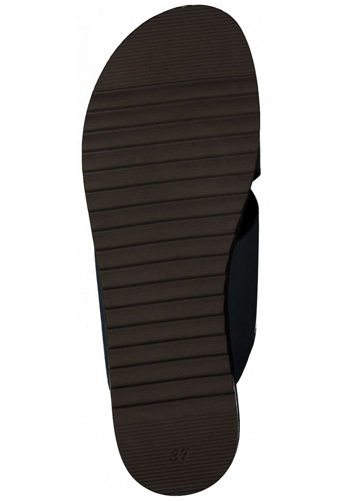 Jana Pantoletten Leder Hellblau