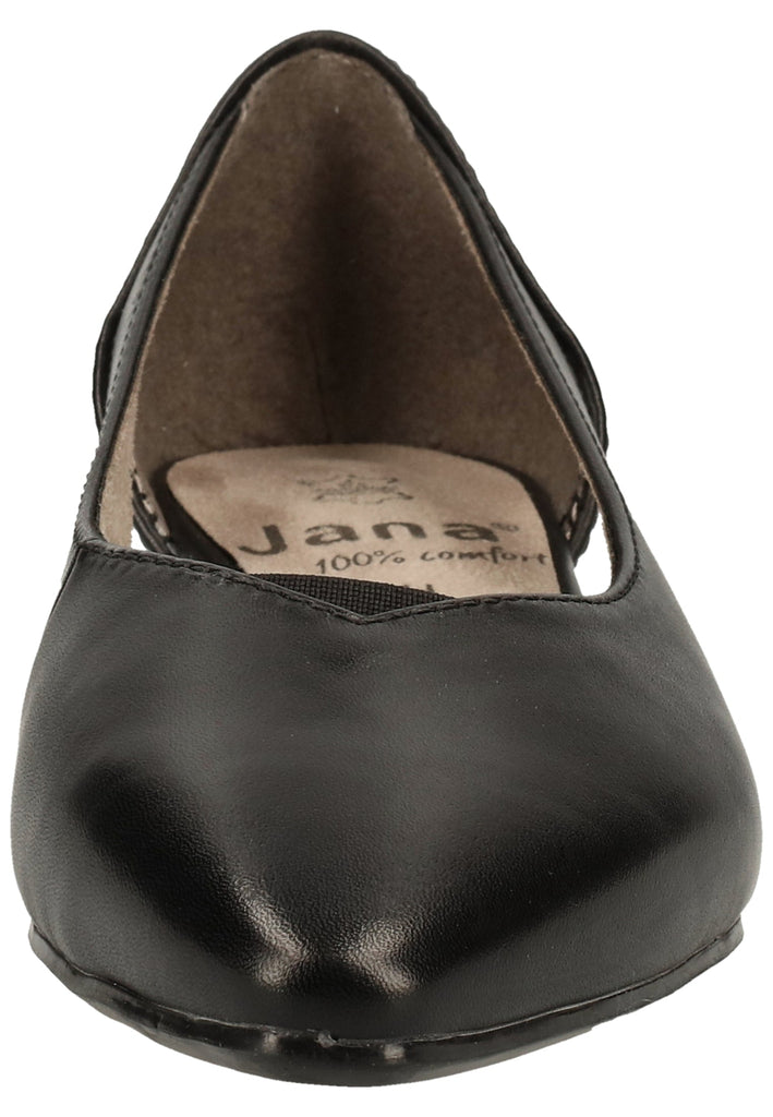 Jana Pumps Nappaleder Schwarz