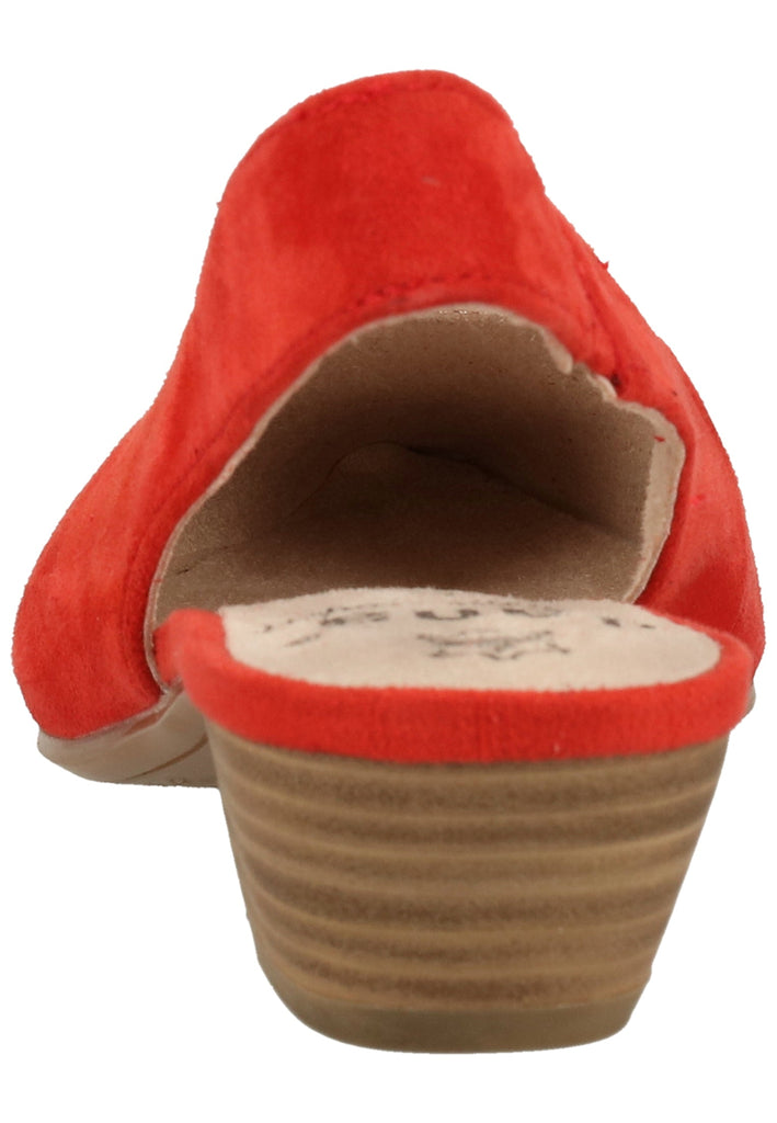Jana Pumps Veloursleder Rot