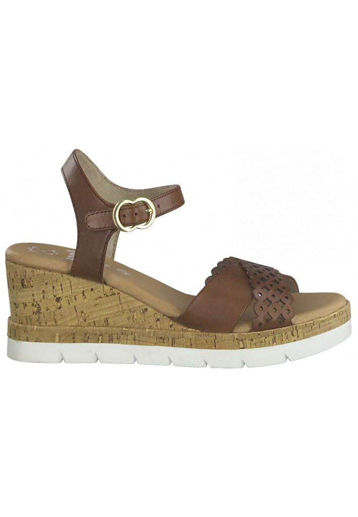 Jana Sandalen Glattleder Schoko