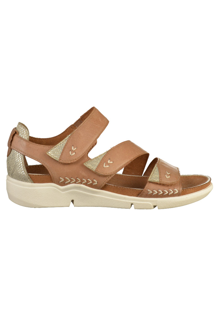 Jana Sandalen Leder Braun