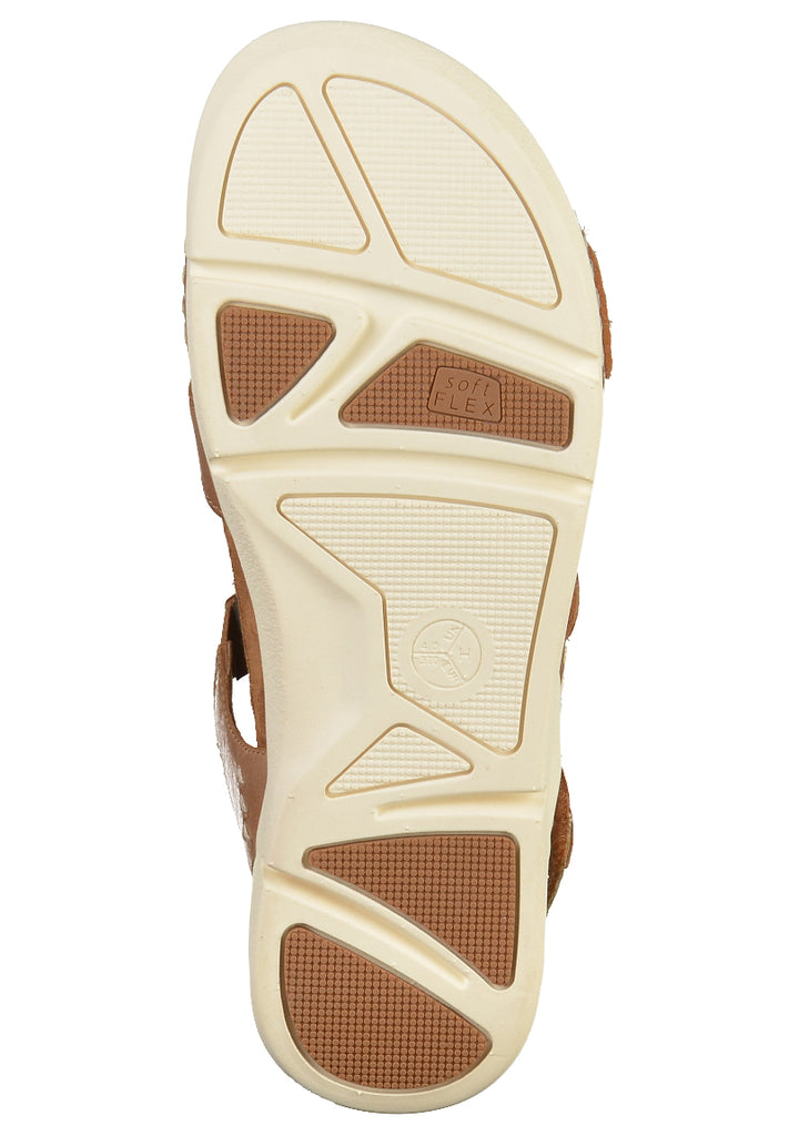 Jana Sandalen Leder Braun