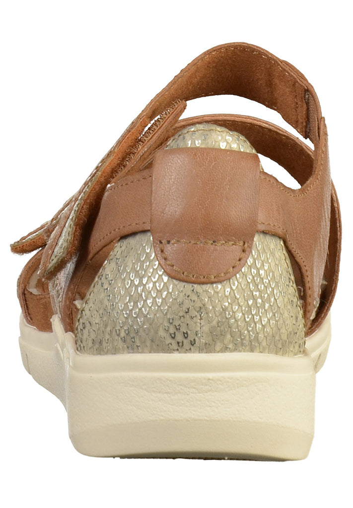 Jana Sandalen Leder Braun