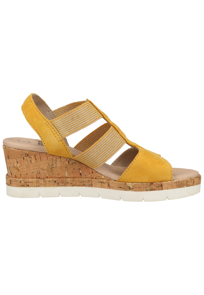 Jana Sandalen Leder Gelb